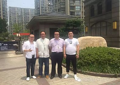 【公司要聞】總部領導到通州分公司視查工地！